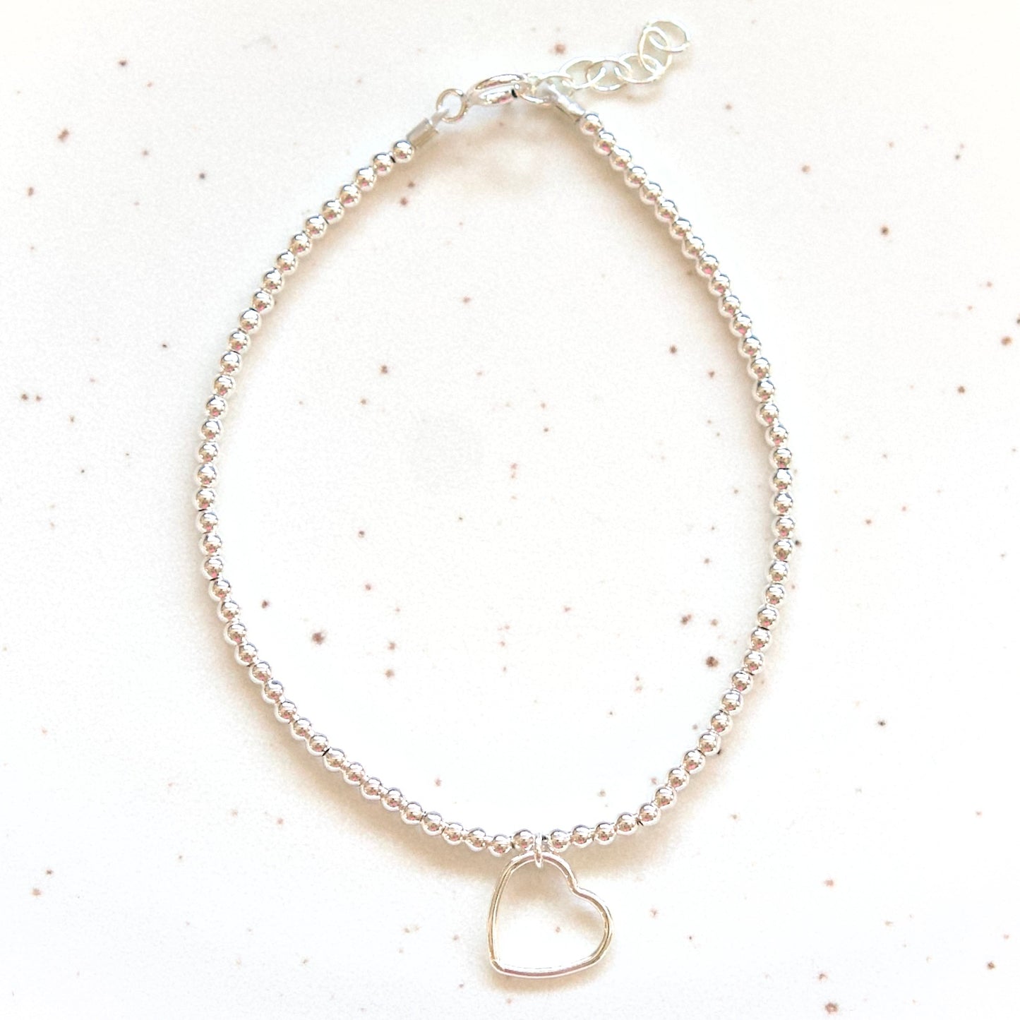 heart charm bracelet